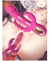 Vibrador Triple Estimulacion Telescopico 0039