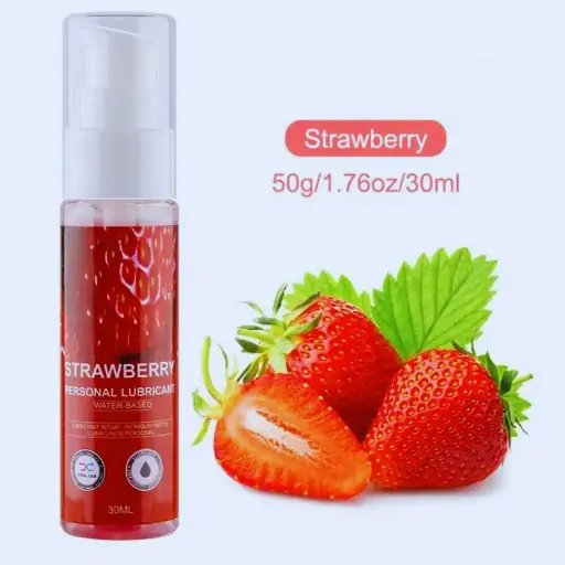 Lubricante Comestible Sabores de Fresa 0090