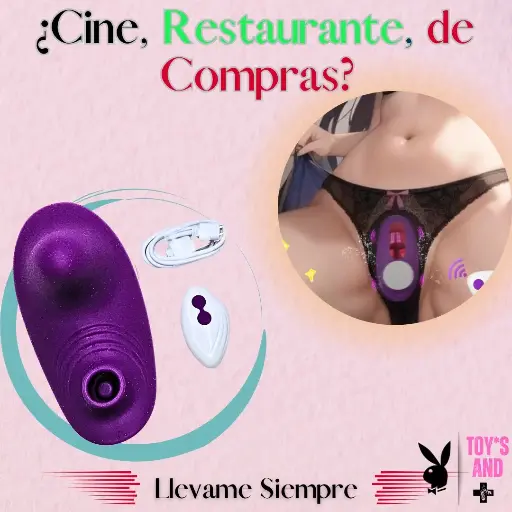 Vibrador Succionador C/Control RI 0069