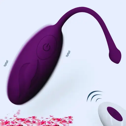 Vibrador Vagina Tipo Huevo c/Control 0012