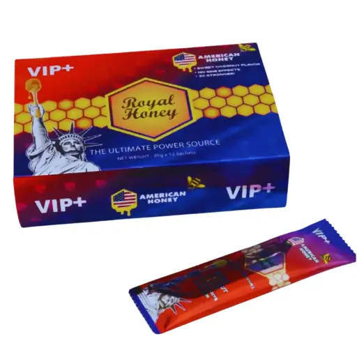 Potenciador sobre para Caballero Honey VIP Americana 0124