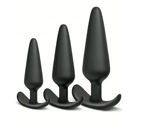 Anal plug tapon set de 3 0129
