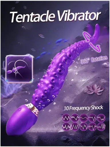 Vibrador Tentaculo Pulpo 0140